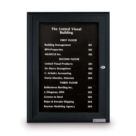 United Visual Products Outdoor Enclosed Combo Board, 72"x36", Satin Frame/Green & Pumice UVCB7236OD-GREEN-PUMICE